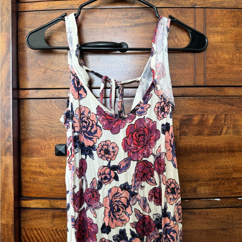 Daytrip Floral Camisole - Red and Purple